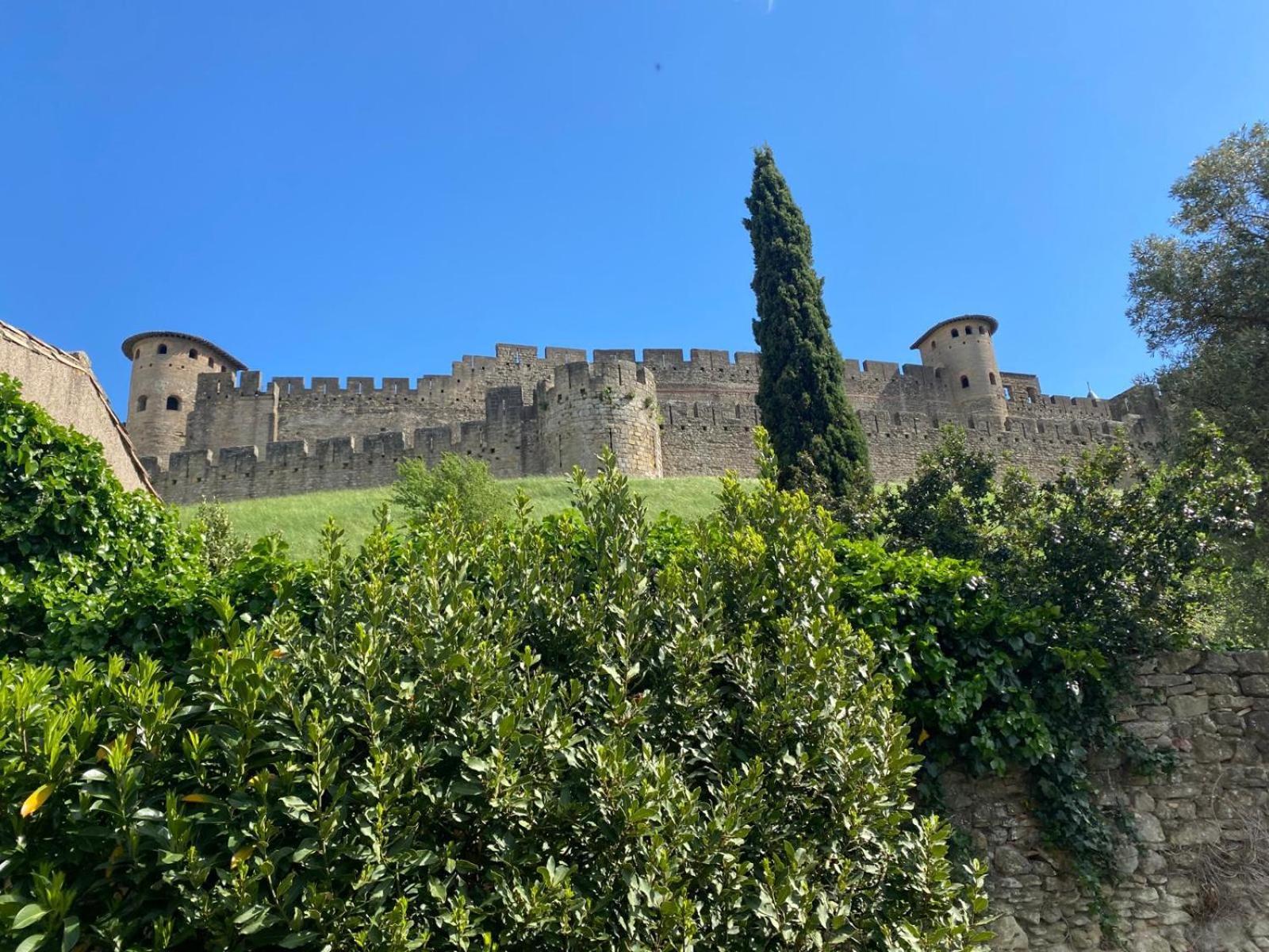 Les Chemins De La Cite Chambre Ou Appartement Carcassonne Exterior foto